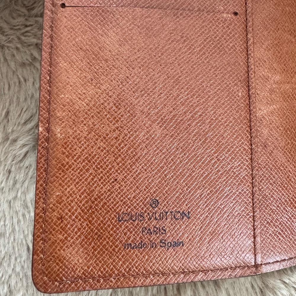 LOUIS VUITTON Brown Epi Leather Agenda Notebook Cover - Picture 7 of 10